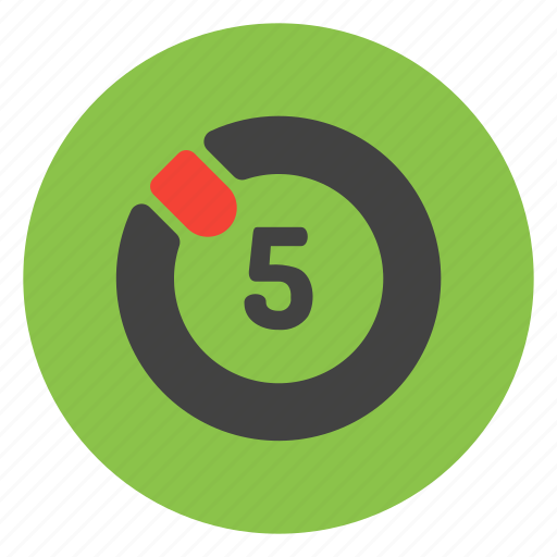 Timer, five, countdown, time icon - Download on Iconfinder