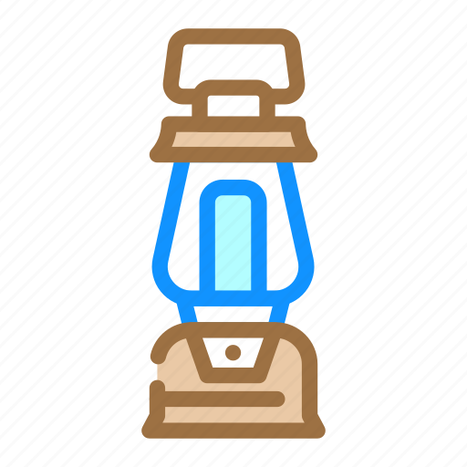 Oil, lamp, camp, lighting, equipment, vintage icon - Download on Iconfinder