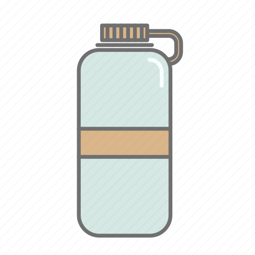 Bottle, camp, camping, cs6, multicolor, survive, water icon - Download on Iconfinder