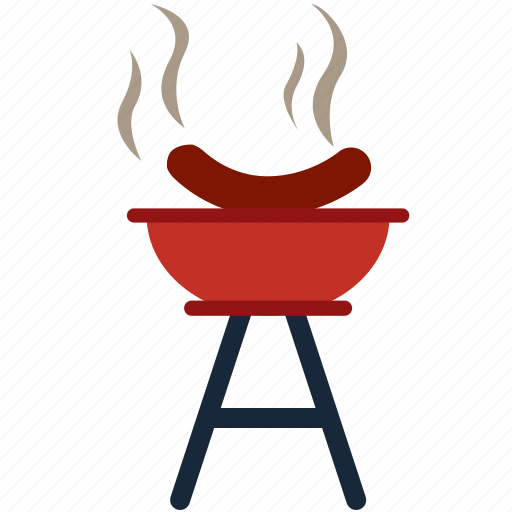 Barbecue, bbq, fire, food, grill, hotdog, sausage icon - Download on Iconfinder