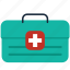 chest, drug, help, medical, medicine, medicine chest, suitcase 