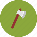 axe, camping, cut, sharp, tool, wood
