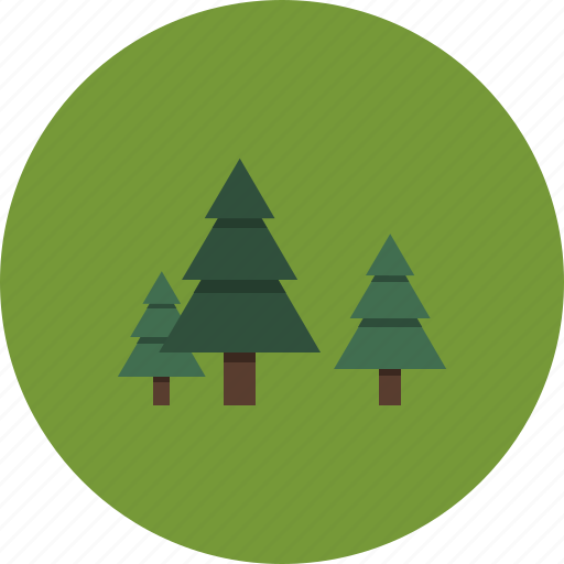 Camping, environment, forest, leaf, nature, tree, woods icon - Download on Iconfinder