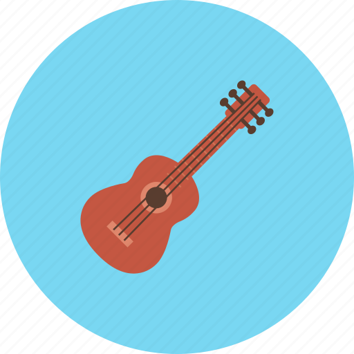 Camp, campfire, camping, guitar, instrument, music, play icon - Download on Iconfinder