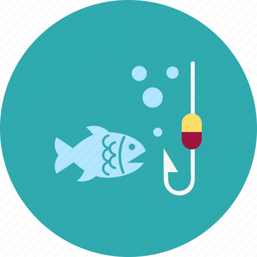 Adventure, bait, camping, fish, fishhook, fishing, hook icon - Download on Iconfinder