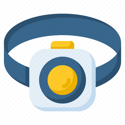 Camp lighting, head lamp, headlamp, light, utility lamp icon - Download on Iconfinder