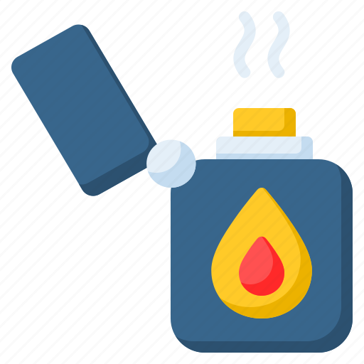 Flame, gas lighter, lighter, match icon - Download on Iconfinder