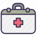 medical, first, aid, kit, emergency, care