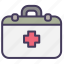 medical, first, aid, kit, emergency, care 