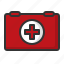 aid, box, first aid, package 