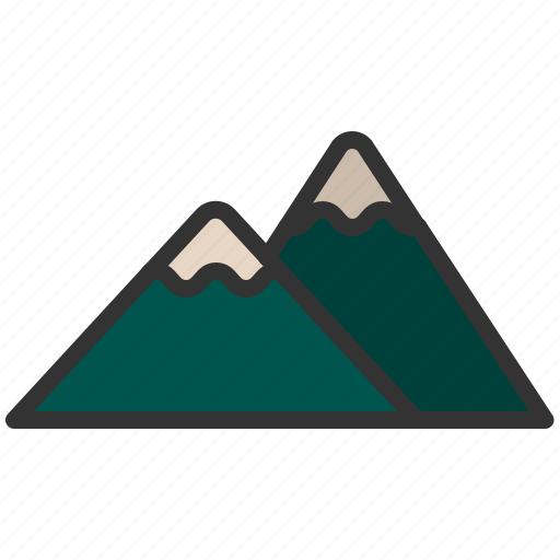 Hiking, landscape, mountain, nature icon - Download on Iconfinder