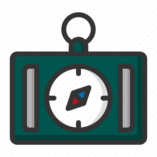 Camp, camping, compass, direction, hiking, navigation icon - Download on Iconfinder