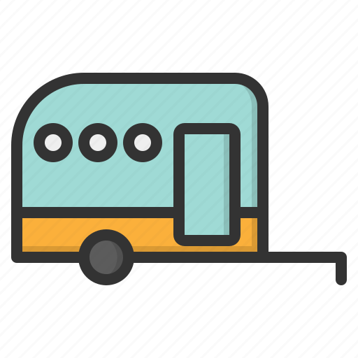 Camp, camping, car, recreational, truck, vehicle icon - Download on Iconfinder