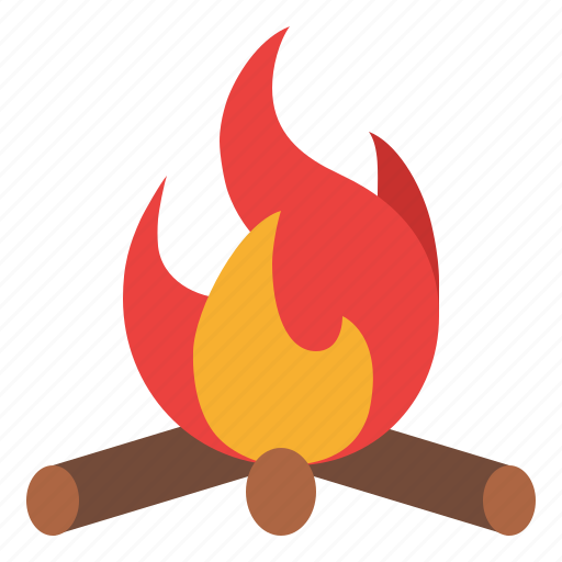 Campfire, fire, warm, camping icon - Download on Iconfinder
