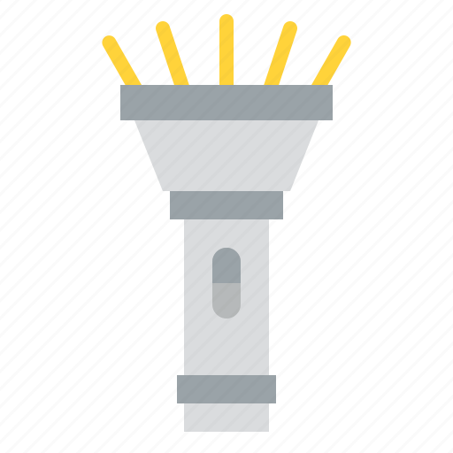 Flashlight, torchlight, travel, camping icon - Download on Iconfinder