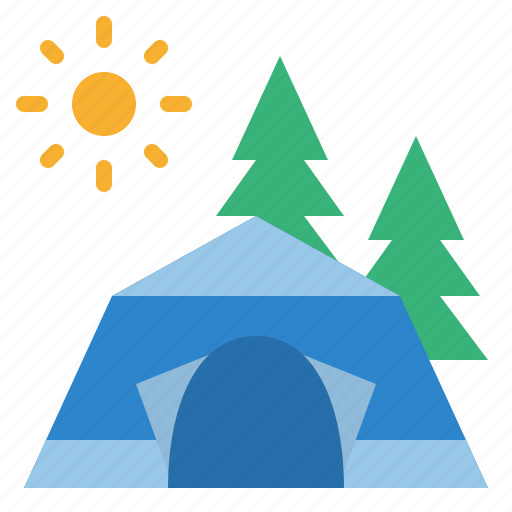 Tent, camping, outdoor, stay icon - Download on Iconfinder