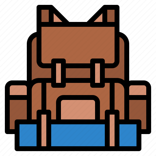 Backpack, bag, travel, camping icon - Download on Iconfinder