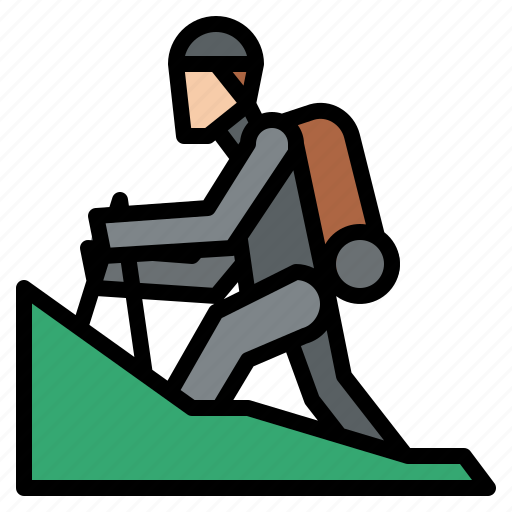 Hiking, sport, adventure, camping icon - Download on Iconfinder