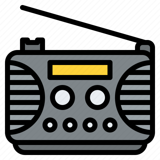 Radio, transistor, travel, camping icon - Download on Iconfinder