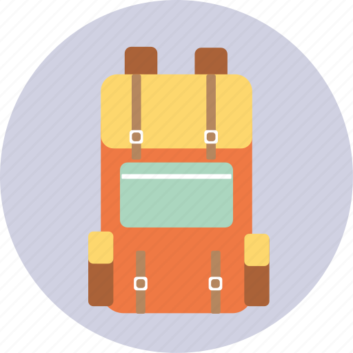 Backpack, camping, travel, bag, tourism, trip icon - Download on Iconfinder