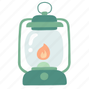 camping, lamp, lantern, light, outdoor
