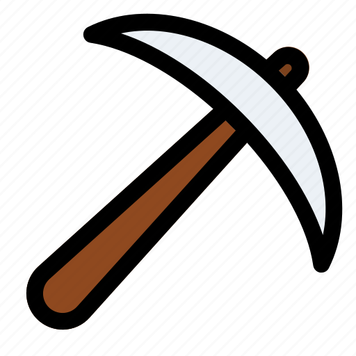 1, pickaxe, climbing, camping, equipment, mattock icon - Download on Iconfinder