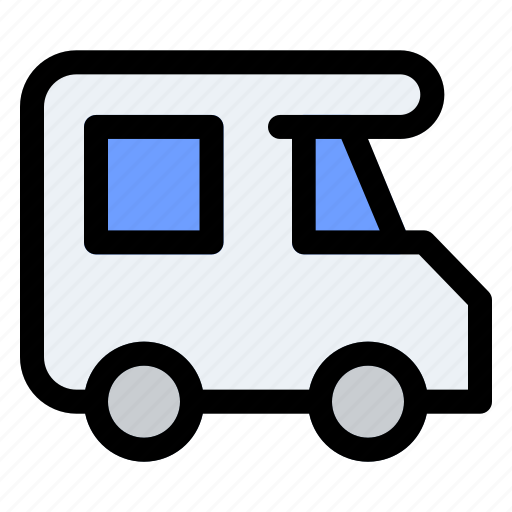 1, rv, camper, camping, vehicle, trav icon - Download on Iconfinder