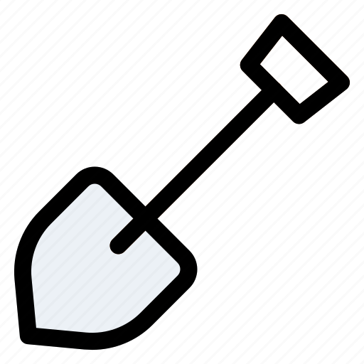 1, shovel, camping, equipment, spade, survival icon - Download on Iconfinder