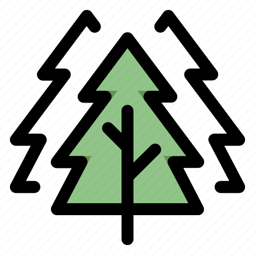 1, tree, forest, camping, nature, pine icon - Download on Iconfinder