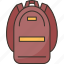 backpack, bag, travel, tourist, trip 