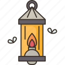 lantern, lamp, light, night, camping