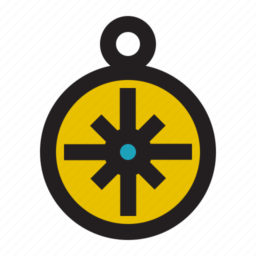 Camping, compass, direction, navigation, outdoor, travel icon - Download on Iconfinder