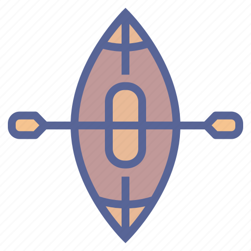 Boat, canoe, paddle, rowing icon - Download on Iconfinder