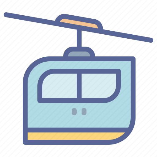 Cable, car, railway, rope icon - Download on Iconfinder