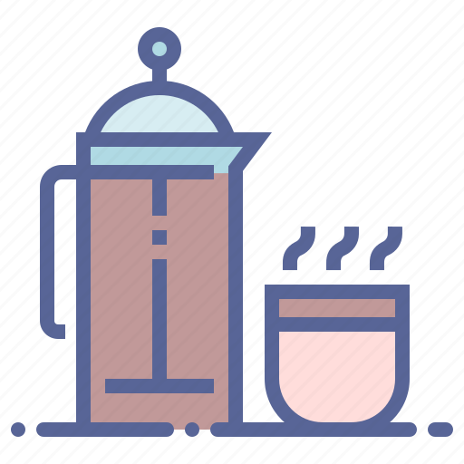 Coffee, flask, presser, thermos icon - Download on Iconfinder