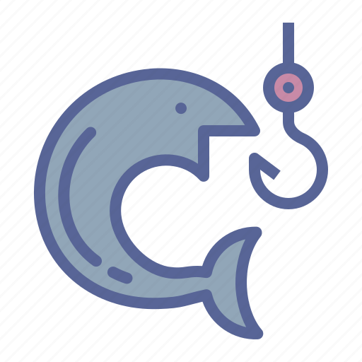 Fish, fishing, holiday, hook icon - Download on Iconfinder