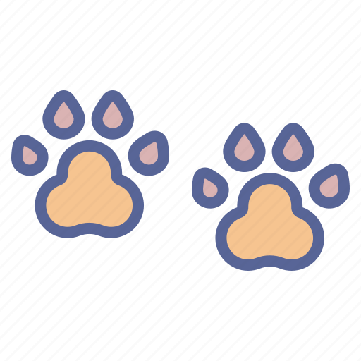 Animal, dog, footmarks, footprint icon - Download on Iconfinder