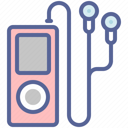 Earphones, gadget, ipod, music icon - Download on Iconfinder
