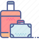 luggage, suitcase, travel, vacation