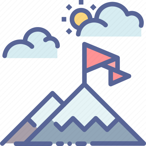 Climb, expedition, hiking, mountain icon - Download on Iconfinder