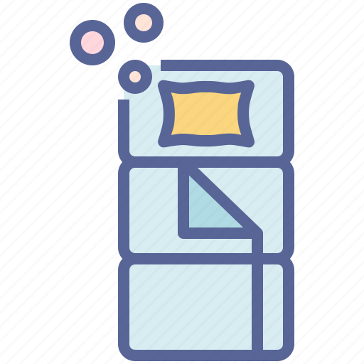 Bag, bed, sleep, sleeping icon - Download on Iconfinder