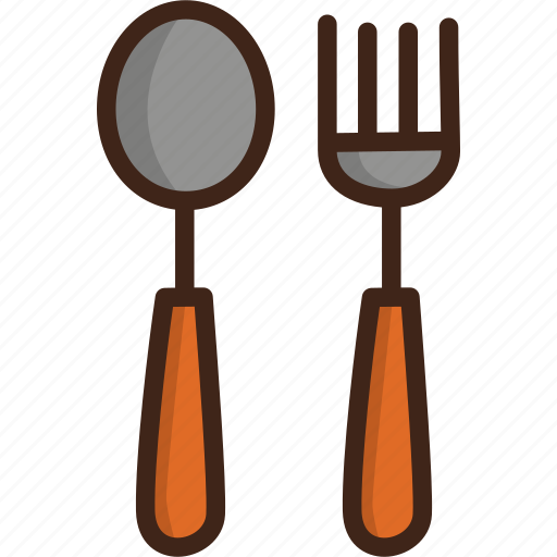 Adventure, camping, fork, picnic, restaurant, spoon, utensils icon - Download on Iconfinder