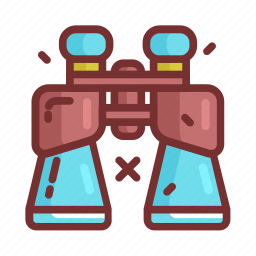 Adventure, binoculars, camp, camping, vacation icon - Download on Iconfinder