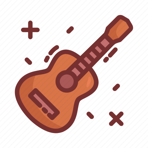 Acoustic, camping, guitar, instrument, music icon - Download on Iconfinder