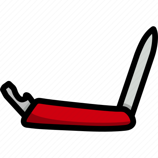 Penknife, tourism, equipment, camp, bold, camping, fold icon - Download on Iconfinder