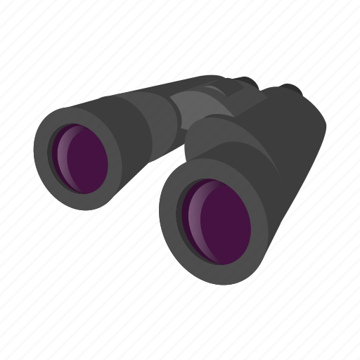 Binocular, cartoon, discovery, grey, telescope, view, vision icon - Download on Iconfinder