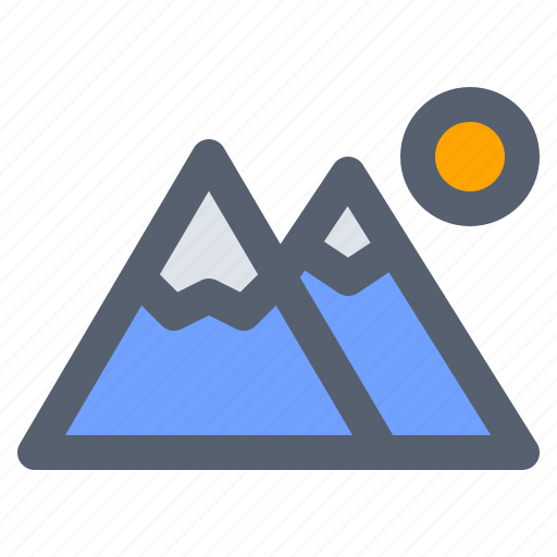 Camping, landscape, mountain, outdoor icon - Download on Iconfinder