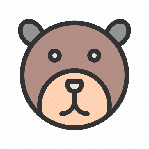 Bear, bears, brown, head, polar, tree, wildlife icon - Download on Iconfinder