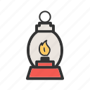 fire, gas, lamp, lantern, light, oil, old 