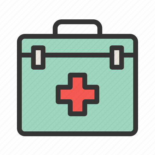 Box, emergency, first aid, health, kit, medical, safety icon - Download on Iconfinder